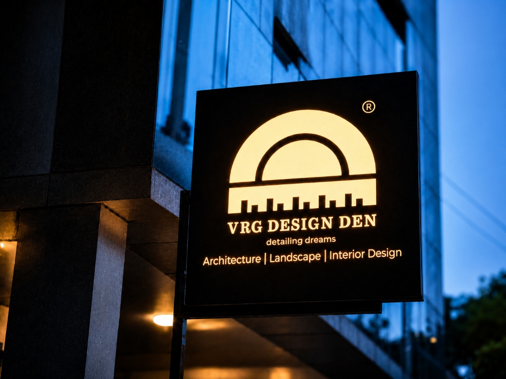 VRG DESIGN DEN Studio Office Sign